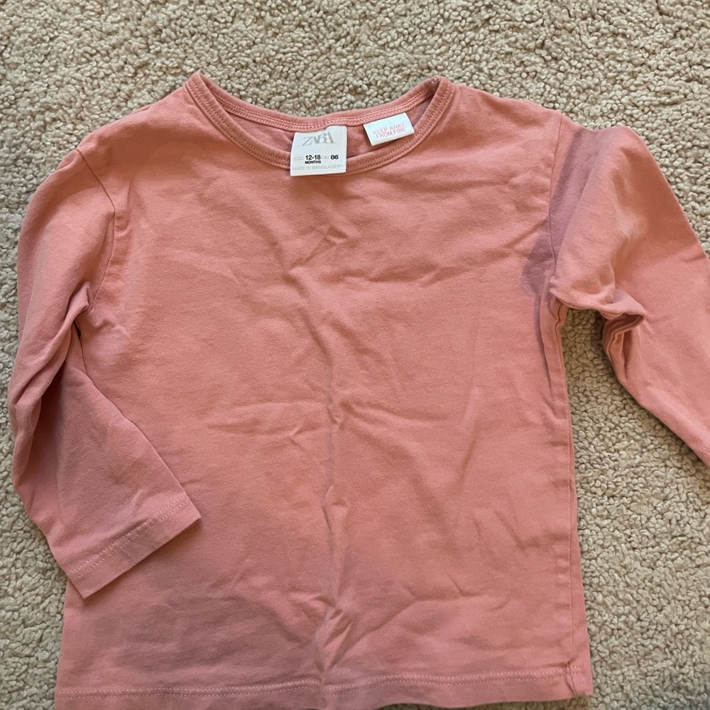 Zara long sleeve tshirt